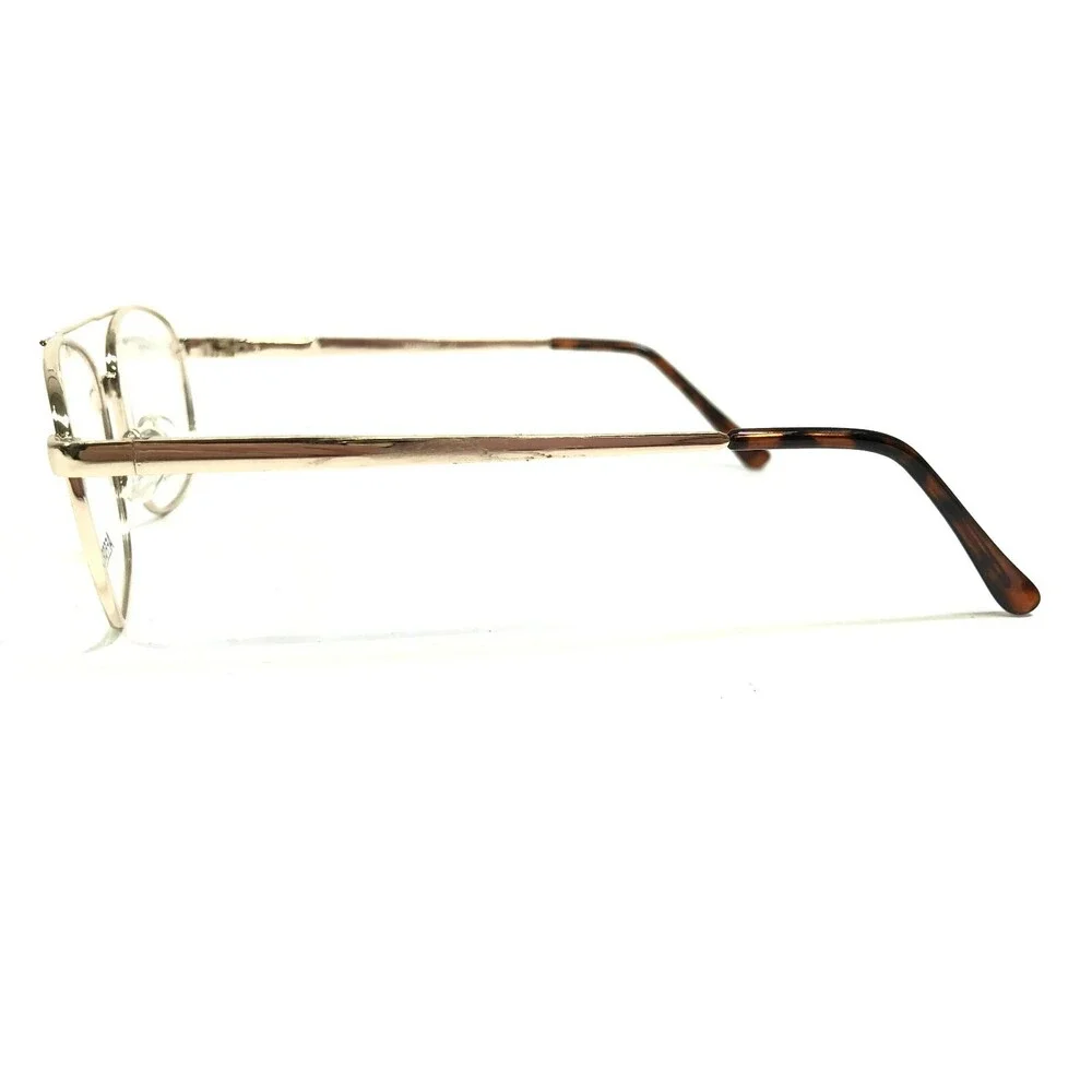 Affordable Designs Eyeglasses Frames ROBERT GOLD Round Full Rim 54-16-140